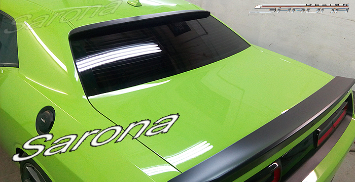 Custom Dodge Challenger  Coupe Roof Wing (2008 - 2023) - $290.00 (Part #DG-022-RW)